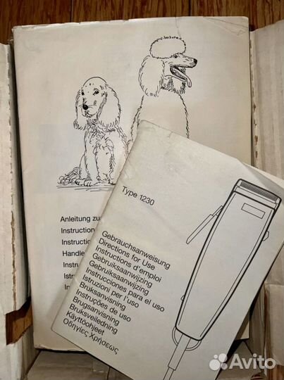 Машинка для стрижки волос для собак moser