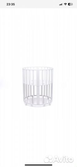 Детская кроватка круглая