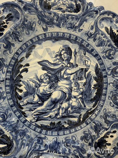 Блюдо антикварное