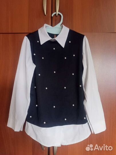 Школьная рубашка для девочки