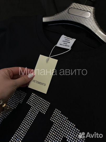 Футболка vetements vip