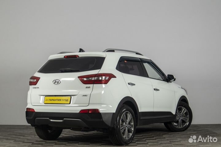 Hyundai Creta 2.0 AT, 2018, 94 493 км