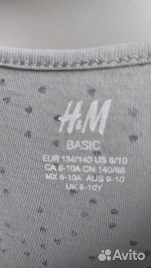 Одежда hm и mothercare 140