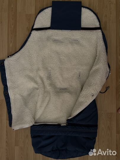 Зимний конверт в коляску (санки)