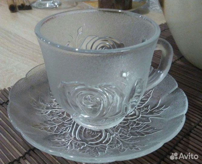Чашка с блюдцем