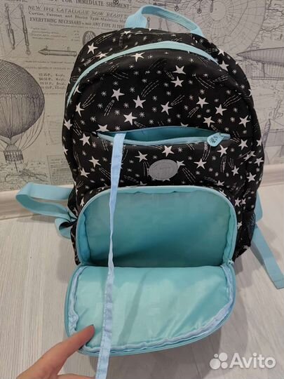 Рюкзак школьный Grizzly с ортопедической спинкой