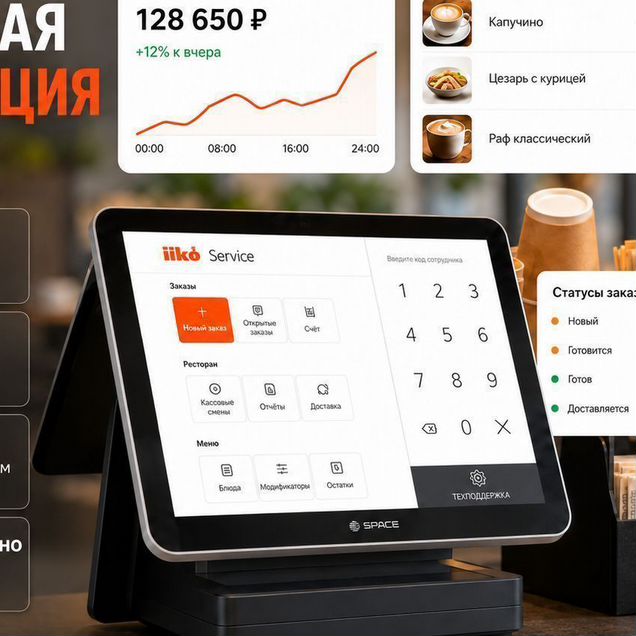 Iiko айка автоматизация ресторана под ключ
