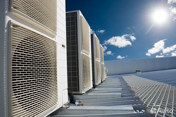 Кассетная сплит-система Centek 12 на 40 кв.м