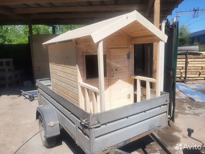 Детский игровой домик уличный