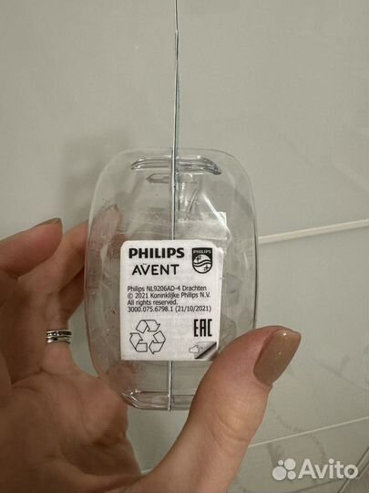 Соска на бутылочку avent anti-colic