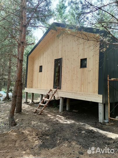 Каркасный дом Фишт-М 59 м2