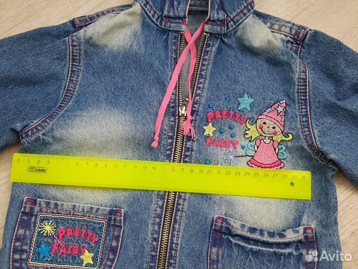Джинсовый костюм на выход 3-4 года