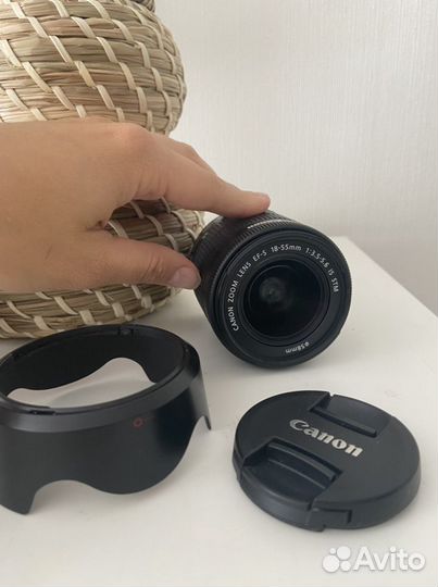 Объектив canon 18-55mm stm