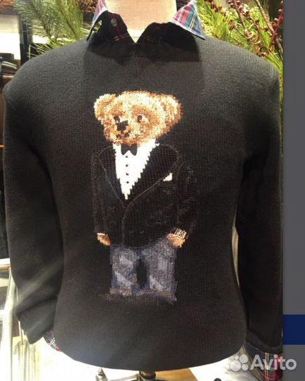 Свитер Ralph Lauren bear оригинал