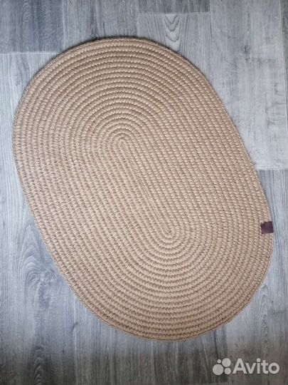 Ковёр джутовый, ручная работа
