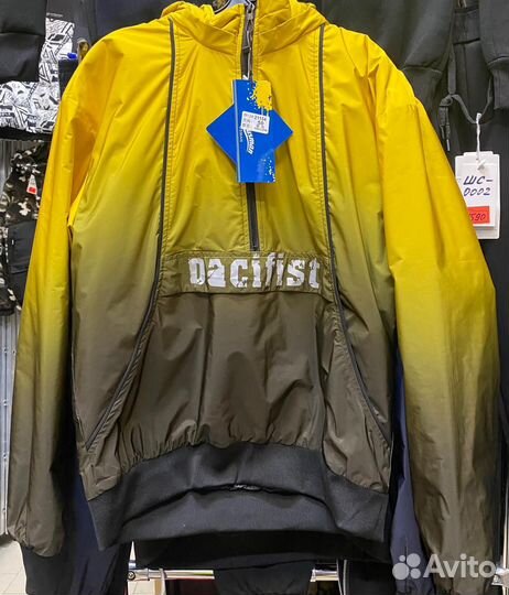 Анорак куртка ветровка демисезонный спортивный раз