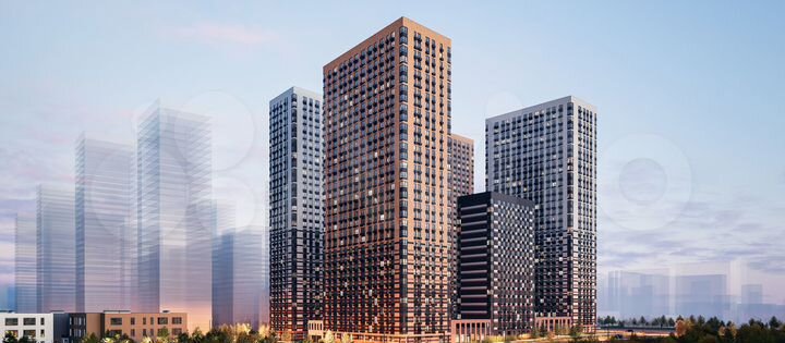 Квартира-студия, 20,2 м², 10/33 эт.