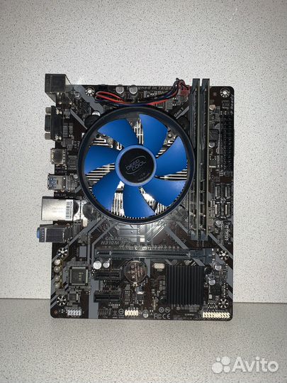 9100f+ h310m h2.0+ 2x8gb 2666mhz