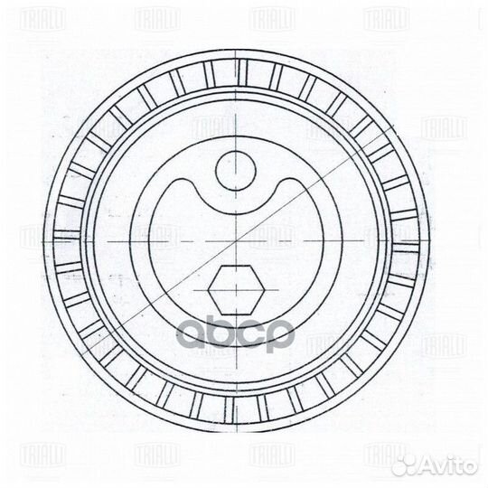 Ролик привод. ремня для а/м BMW 3 E36 (90) /5