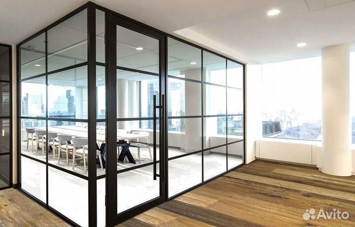 Перегородка стекло