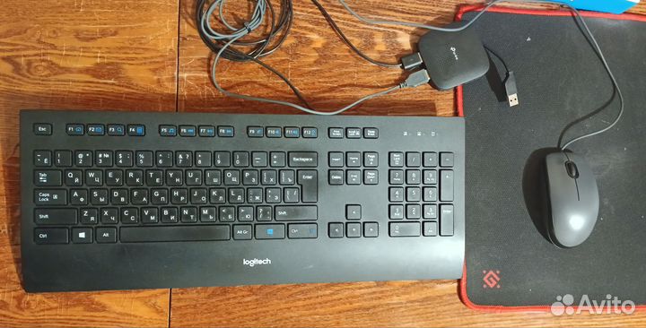 Клавиатура, мышь и разветвитель usb