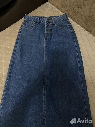 Джинсовая юбка