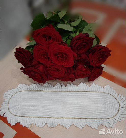 Салфетки сервировочные вязанные крючком