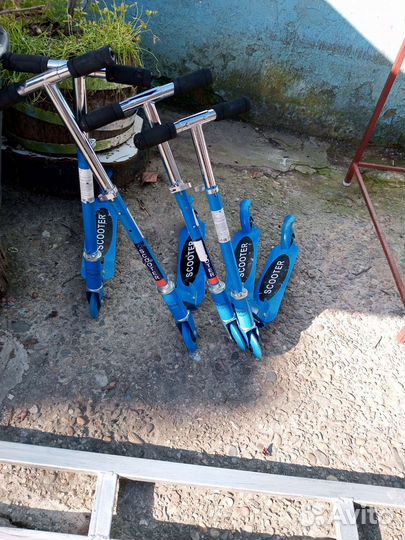 Самокат детский новый