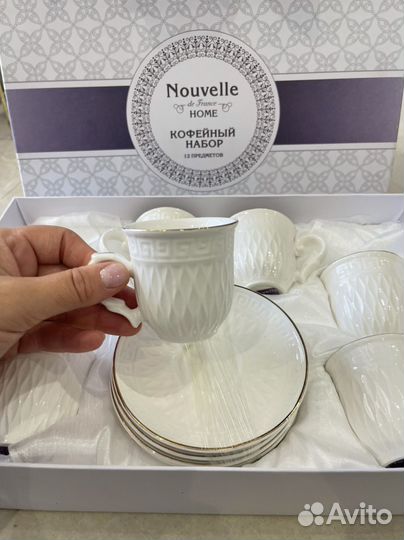 Кофейный набор 12 предметов