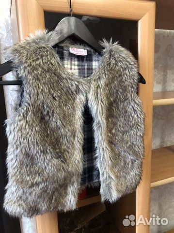 Жилет из искусственного меха 134