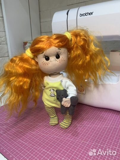 Кукла текстильная ручной работы