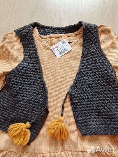 Платье reserved для девочки рост 100