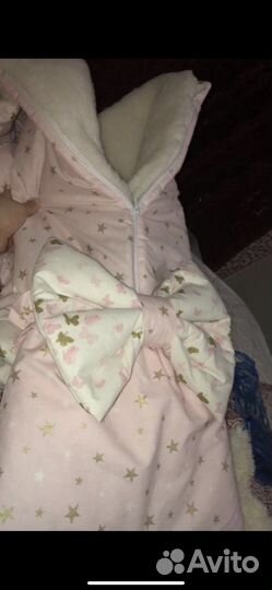 Конверт на выписку для девочки