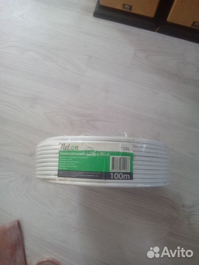 Коаксиальный кабель RG-6 100м