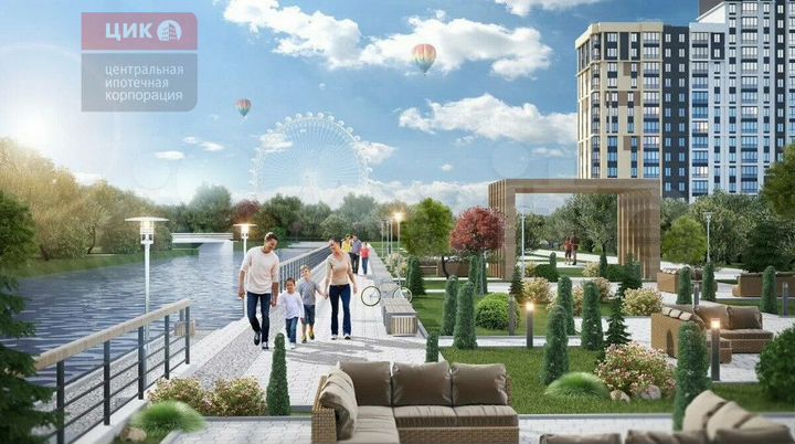 2-к. квартира, 54,2 м², 8/25 эт.