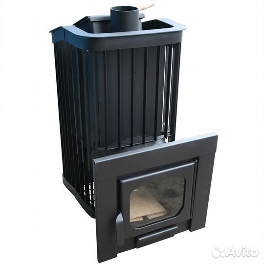 Печь дровяная варвара терма Мини Каменка стальная