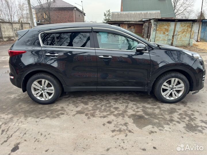 Kia Sportage 2.0 AT, 2018, битый, 65 000 км