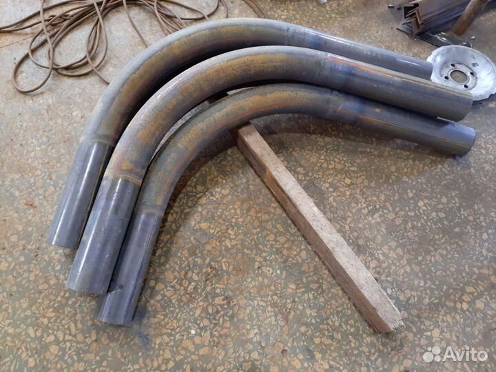 Гибка профильной и круглой трубы от 57 до 325мм