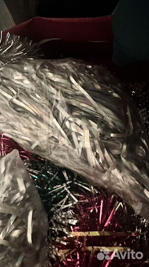 Мишура новогодняя