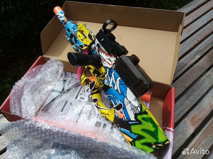 Орбизный автомат P90 с водными пулями