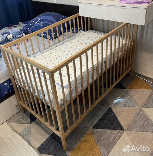 Кроватка для новорожденных IKEA