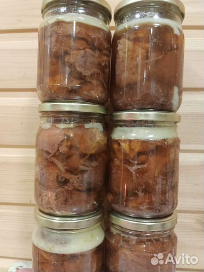 Домашняя тушенка Каша с мясом