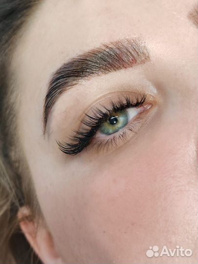 Ламинирование ресниц и бровей