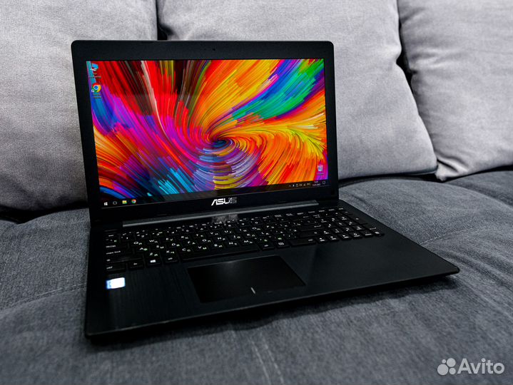 Мощный офисный ноутбук Asus (Как Новый)