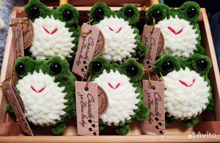 Вязаные игрушки ручной работы