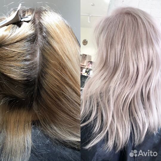 Окрашивание волос все техники, lissage