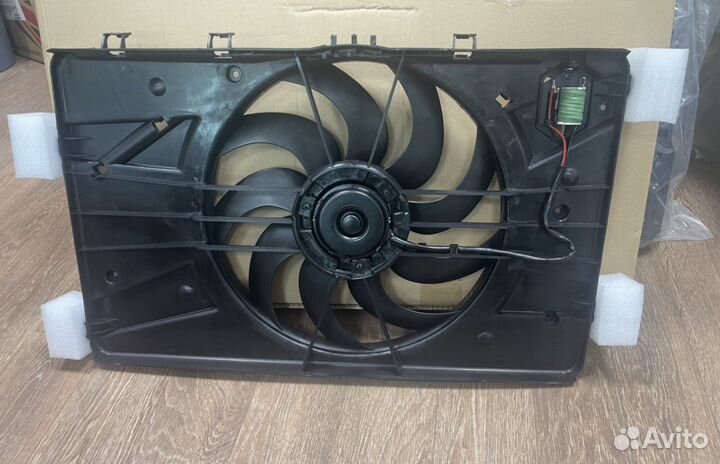 Вентилятор диффузор Шевроле cruze 1.6