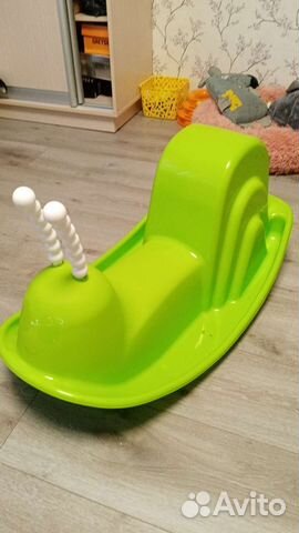 Детская качалка улитка