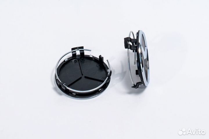 Заглушки ступиц Мерседес 75 мм