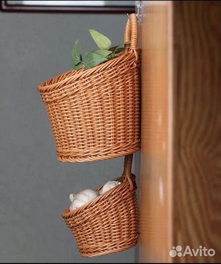 Корзина плетеная